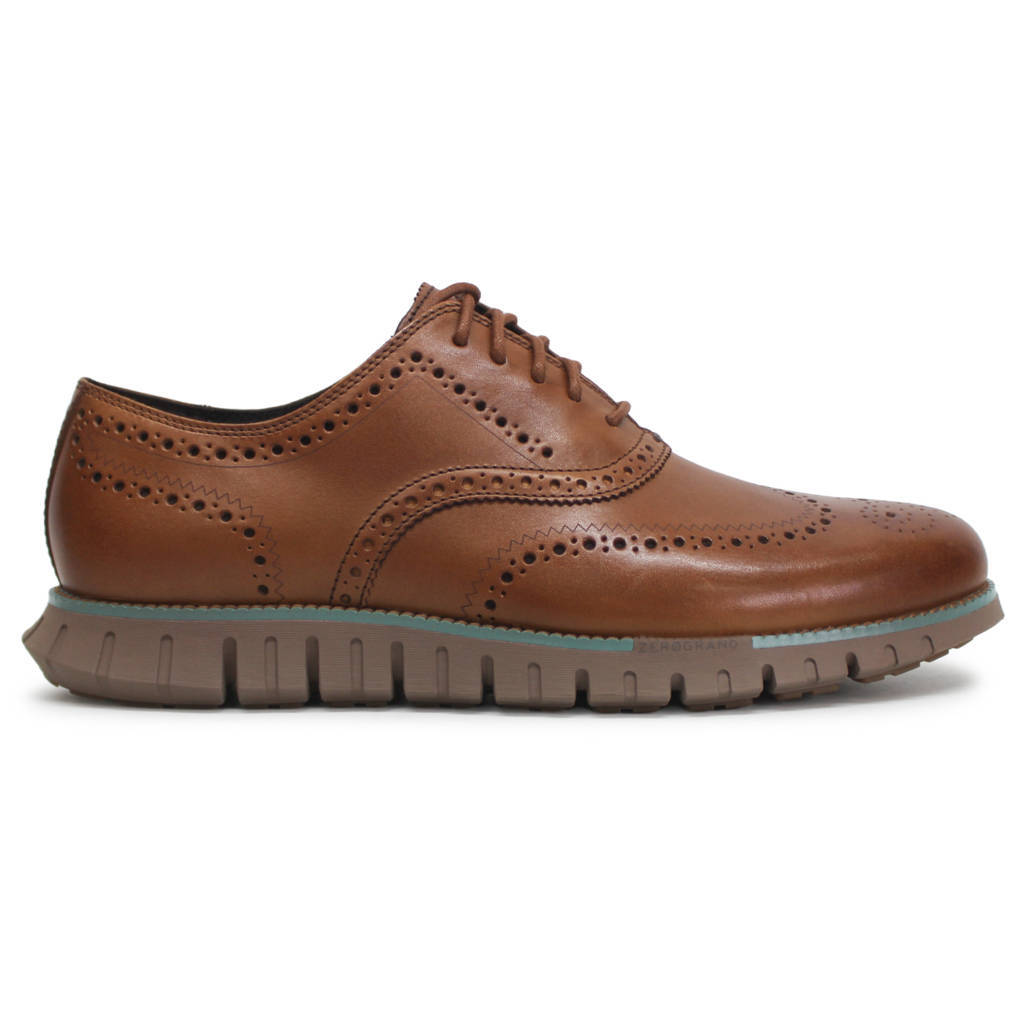 Cole Haan Zerogrand Remastered Wingtip Leather Mens Shoes#color_acorn irish coffee