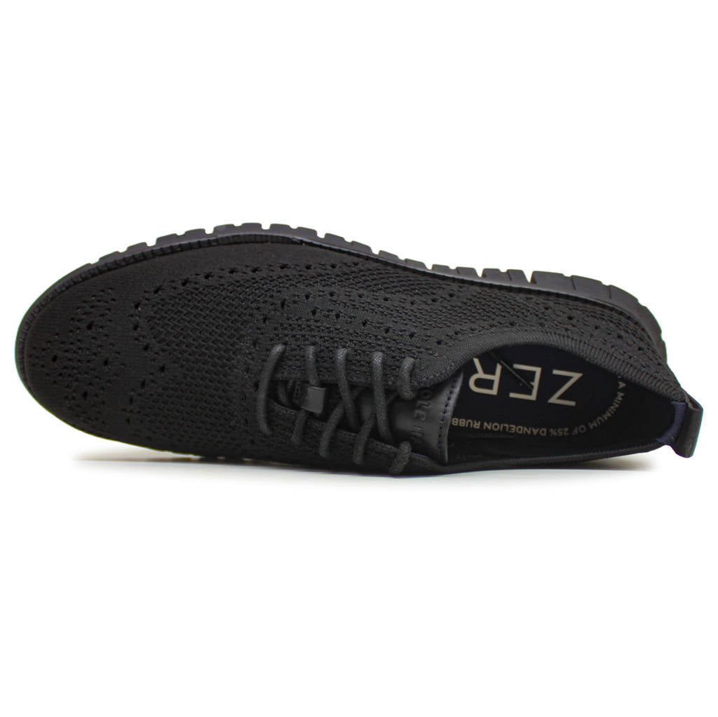 Cole Haan Zerogrand Remastered Wingtip Textile Mens Shoes#color_black black