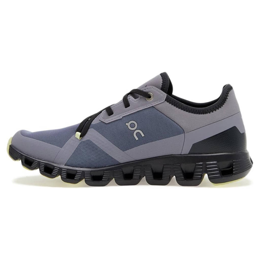 On Cloud X 3 AD Textile Synthetic Womens Trainers#color_fossil hay
