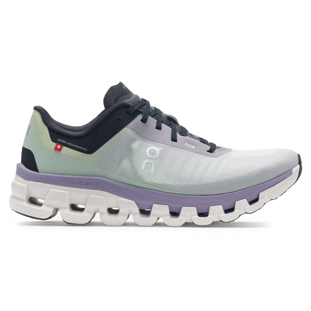 On Cloudflow 4 Textile Synthetic Womens Trainers#color_fade wisteria