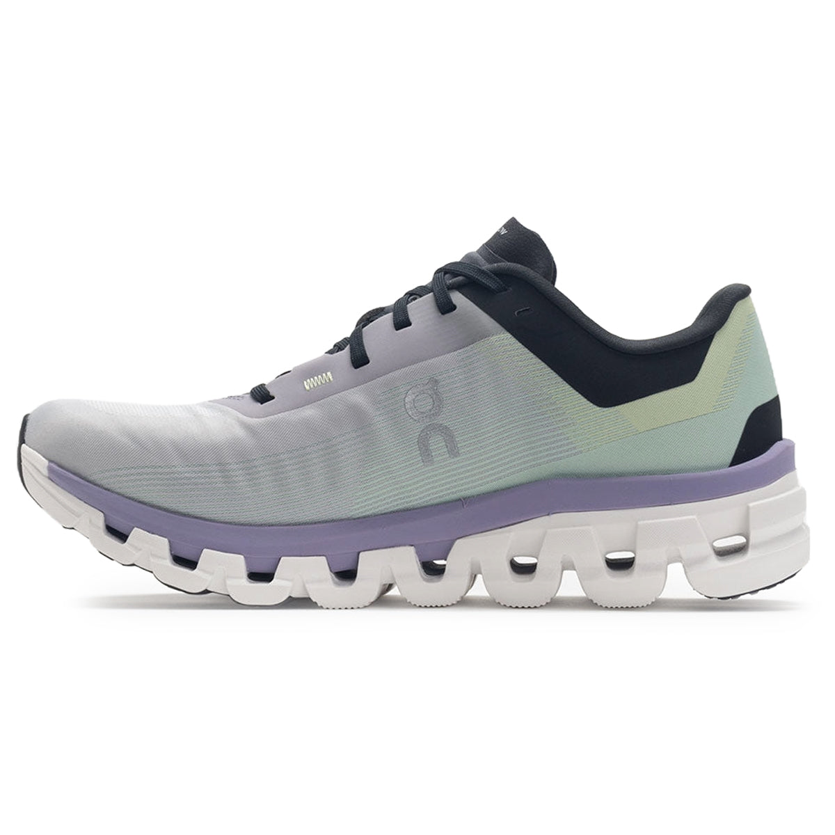 On Cloudflow 4 Textile Synthetic Womens Trainers#color_fade wisteria