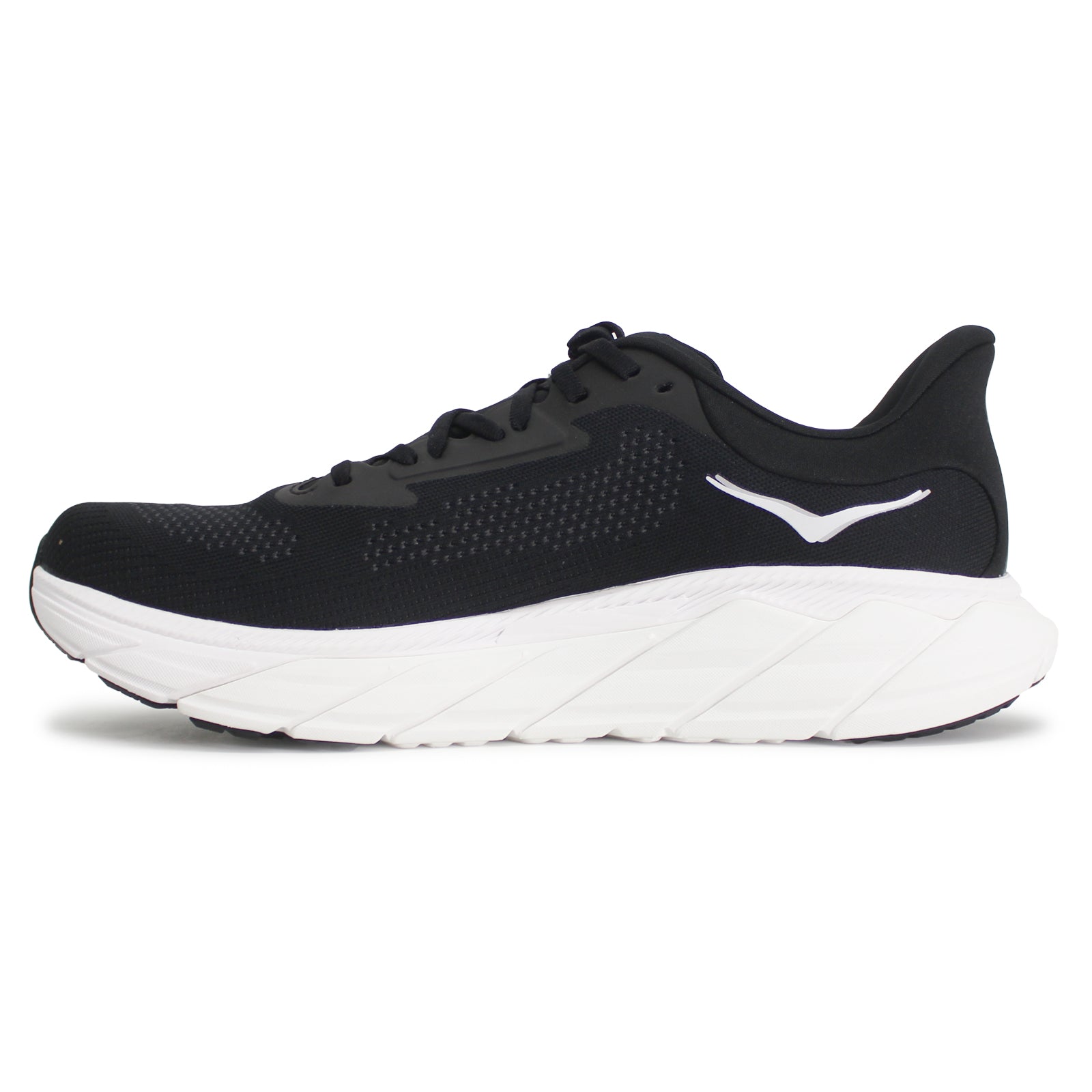 Hoka Arahi 7 Textile Mens Trainers#color_black white