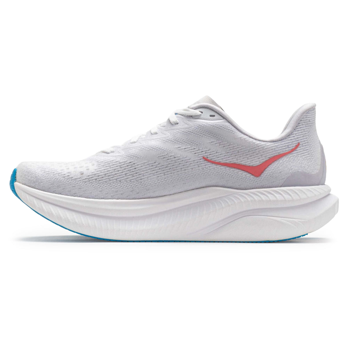 Hoka Mach 6 Textile Womens Trainers#color_white nimbus cloud