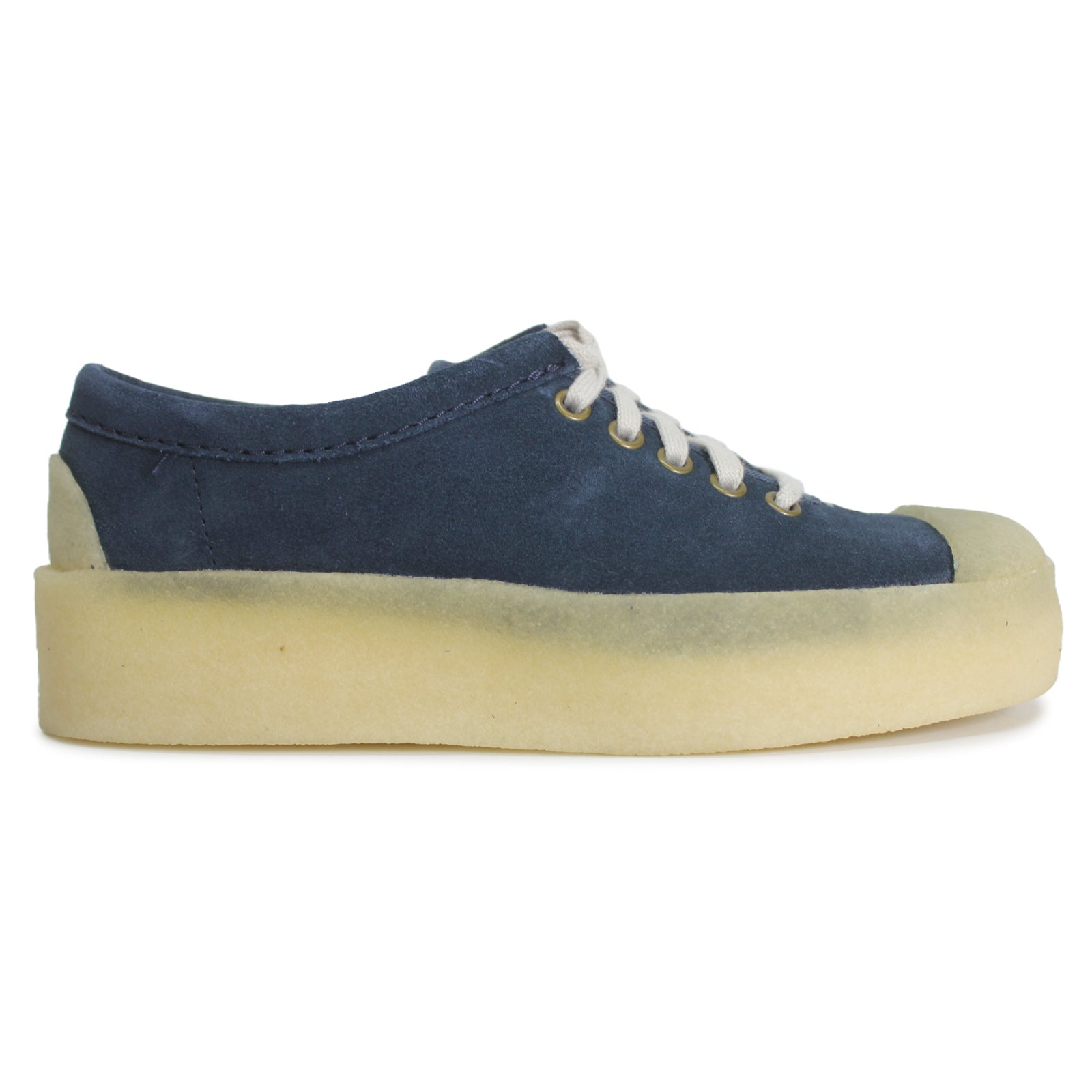 Clarks Originals Tor Hoop Suede Women's Lace Up Navy Shoes