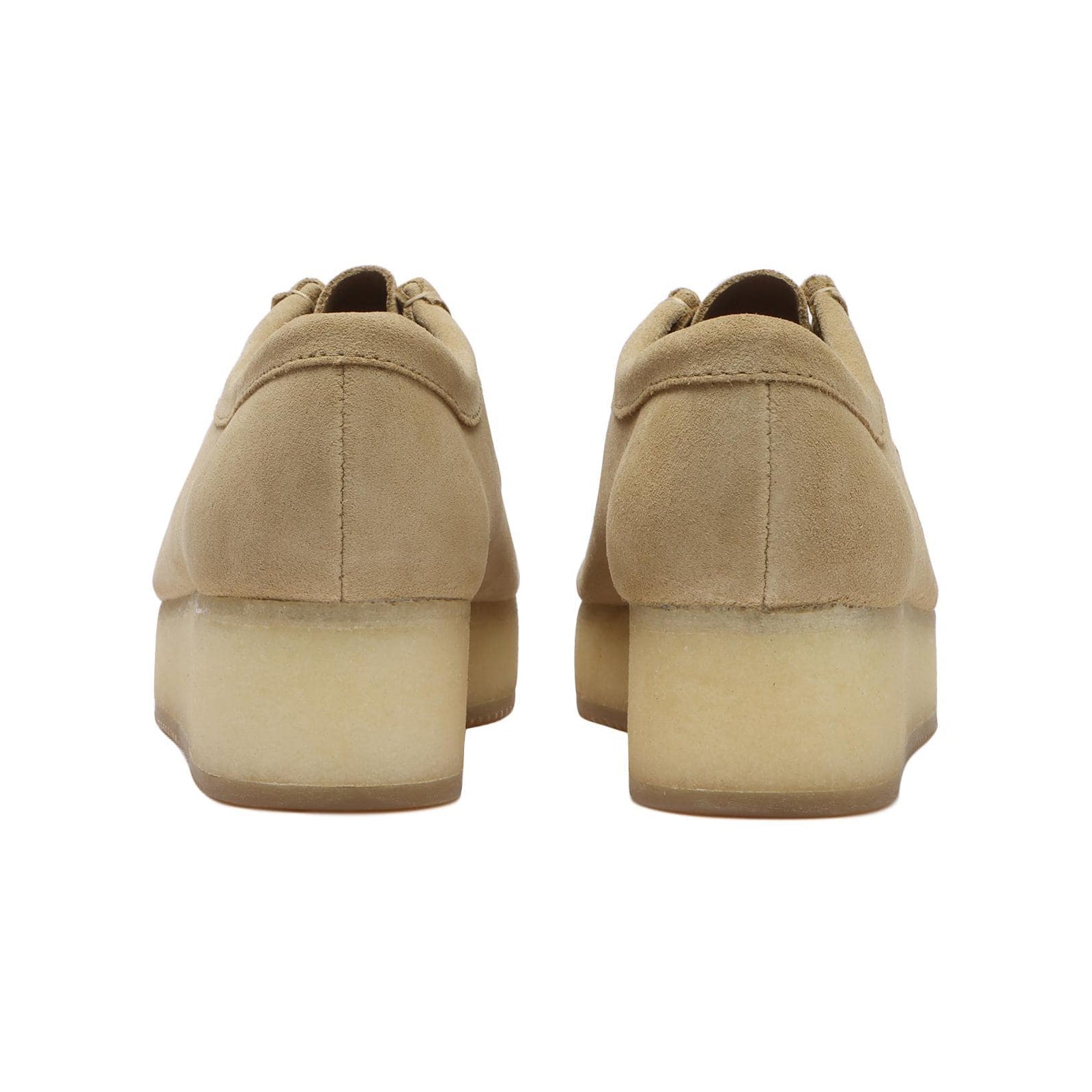 Clarks Originals Wallacraft Bee Suede Womens Shoes#color_maple