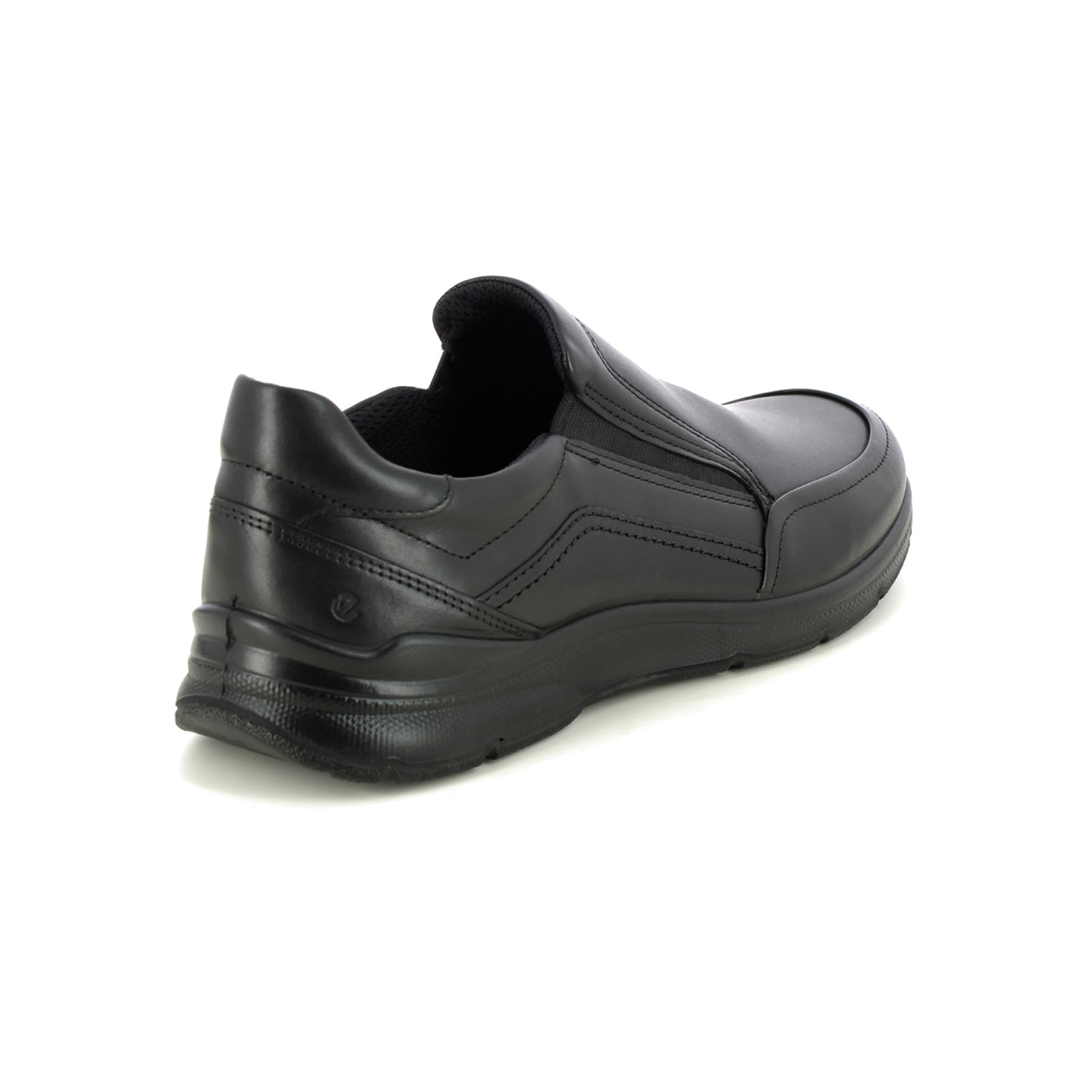 Ecco Irving 511744 511744-01001 Leather Mens Shoes - Black - 46#color_black