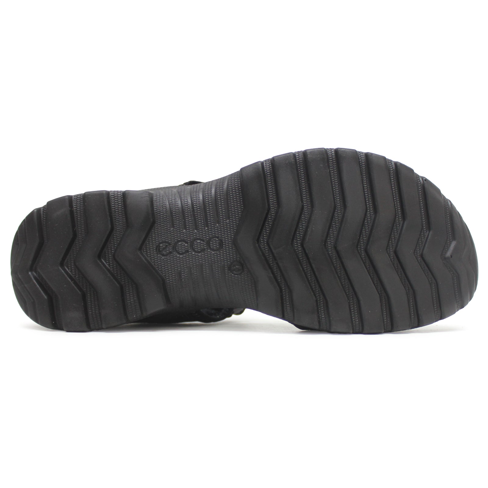 Ecco Onroads Leather Textile Womens Sandals#color_black