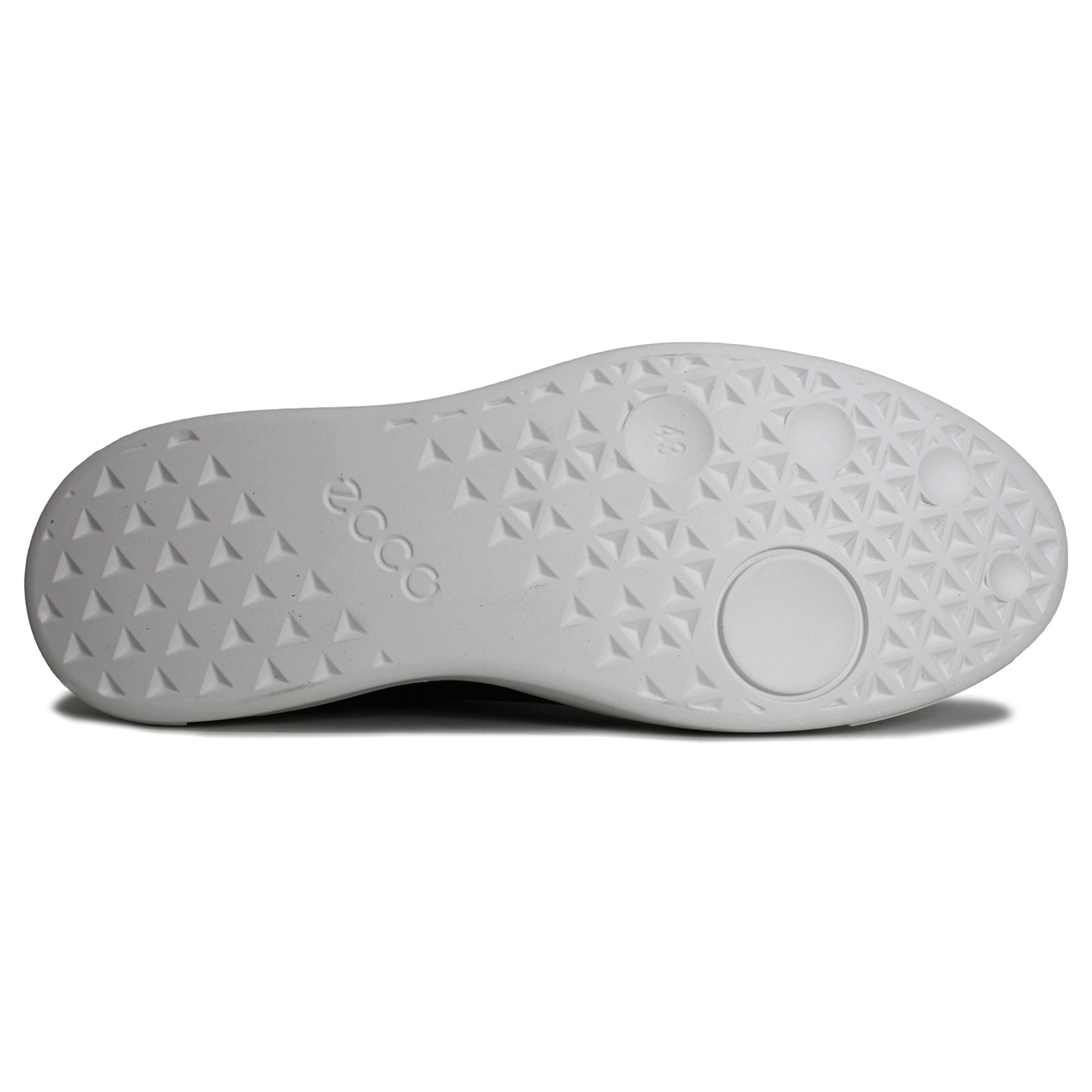 Ecco Street Tray Nubuck Leather Mens Trainers#color_black