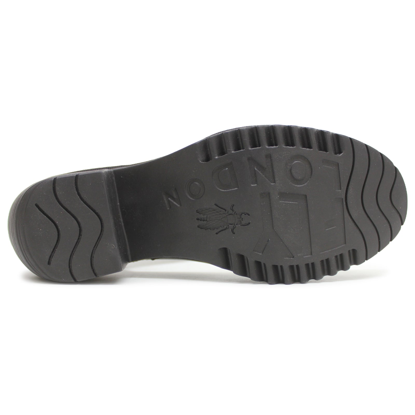 Fly London WIFO440FLY Mousse Leather Womens Sandals#color_black