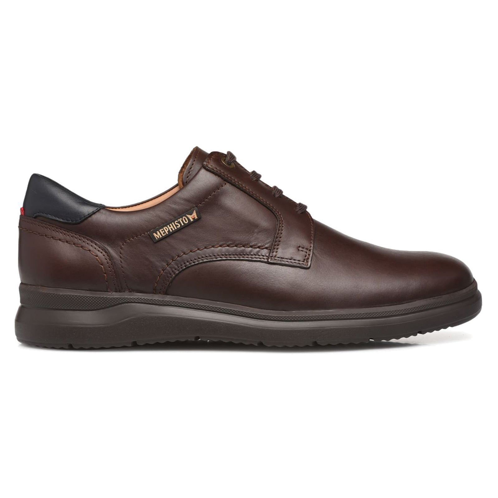Mephisto Almeric Full Grain Leather Mens Shoes#color_brown
