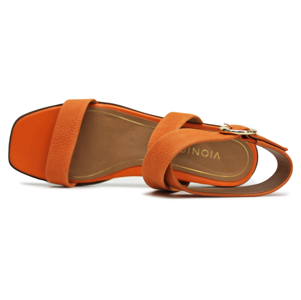 Vionic Anaya Leather Womens Sandals#color_marmalade