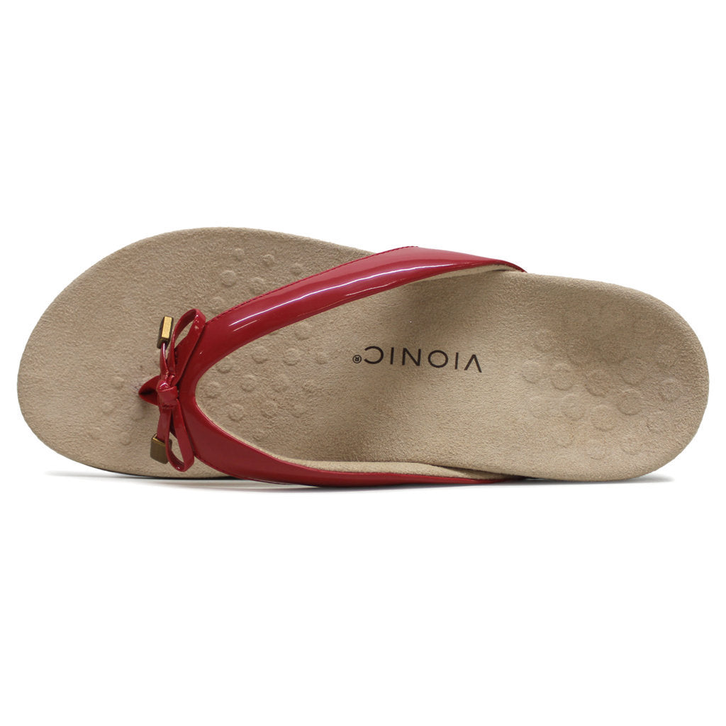 Vionic Bella Synthetic Womens Sandals#color_red
