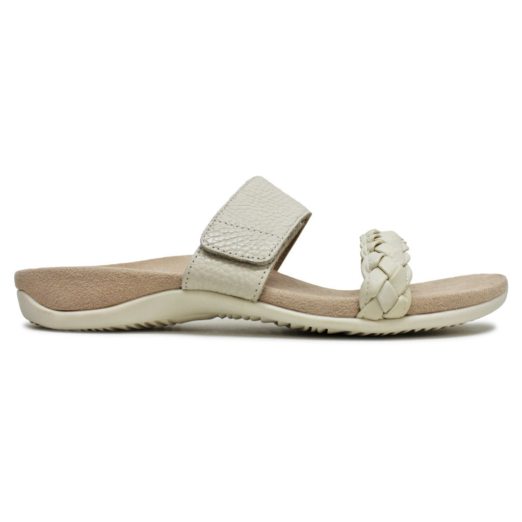 Vionic Jeanne Leather Womens Sandals#color_cream