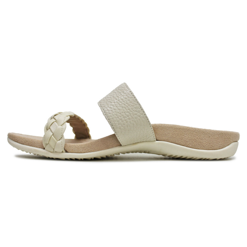 Vionic Jeanne Leather Womens Sandals#color_cream