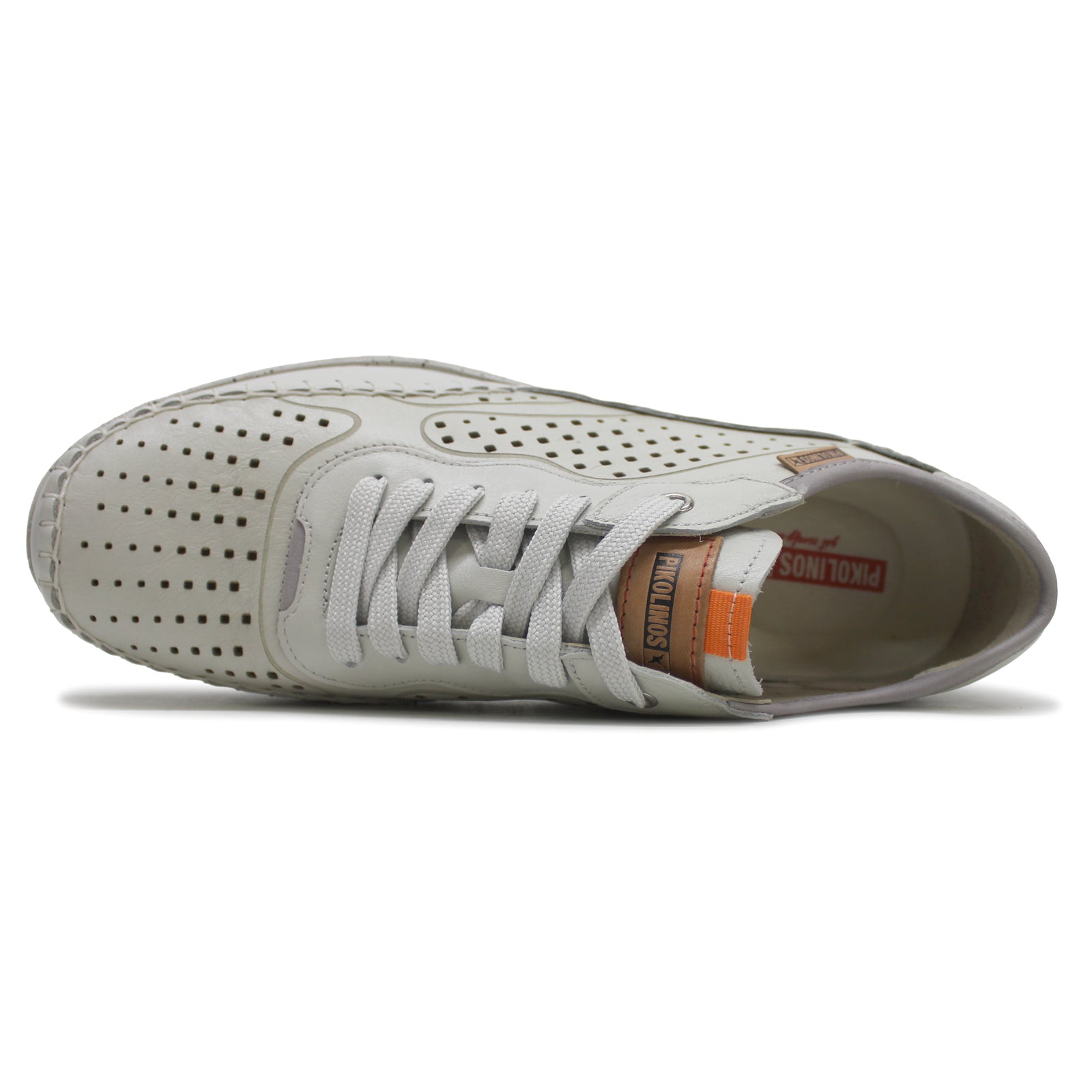 Pikolinos Fuencarral M4U-6276 Leather Mens Trainers#color_espuma