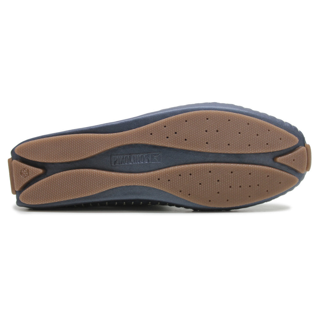 Pikolinos Jerez 578-4976 Leather Womens Shoes#color_blue