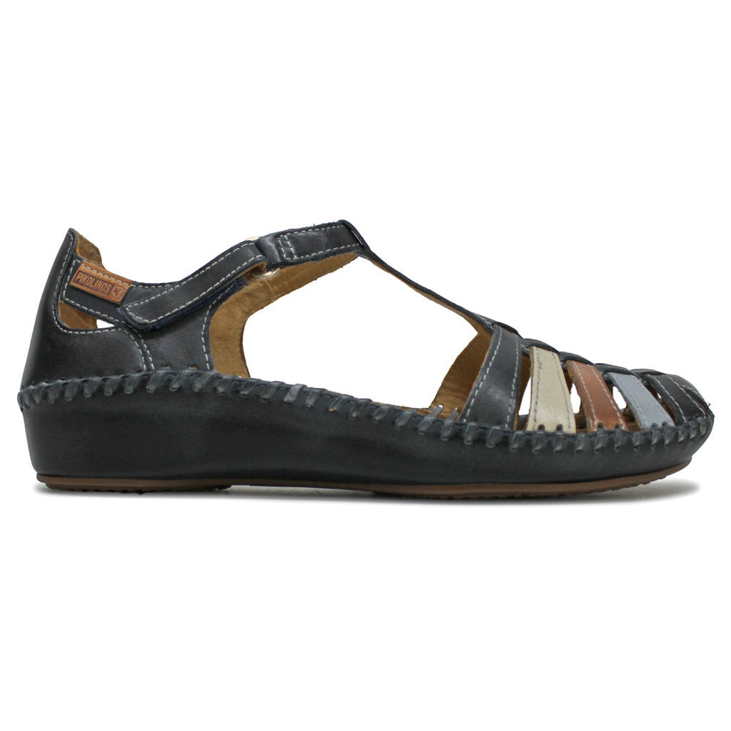 Pikolinos P. Vallarta 655-0843 Leather Womens Sandals#color_ocean