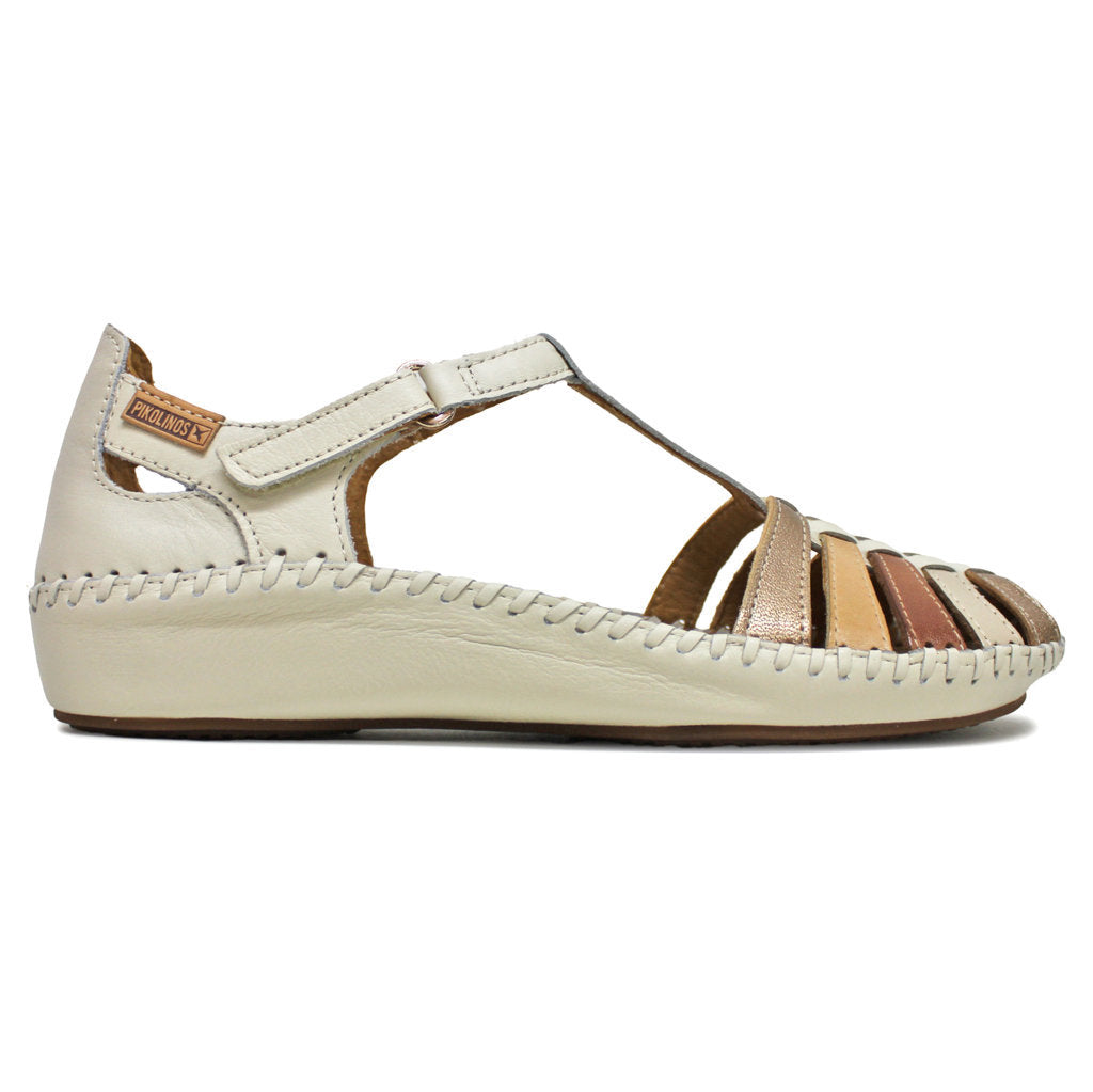 Pikolinos P. Vallarta 655-0843 Leather Womens Sandals#color_nata