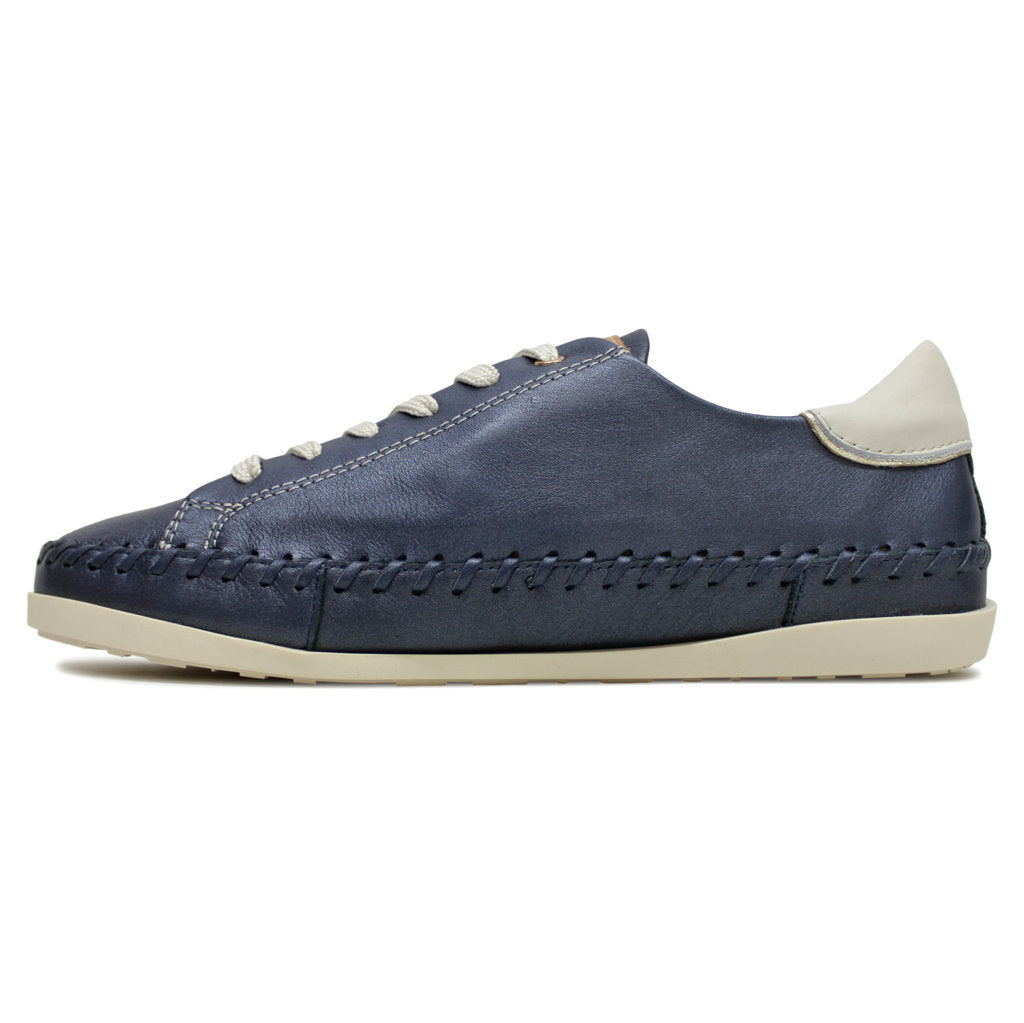 Pikolinos Soller W8P-6531 Leather Womens Trainers#color_blue