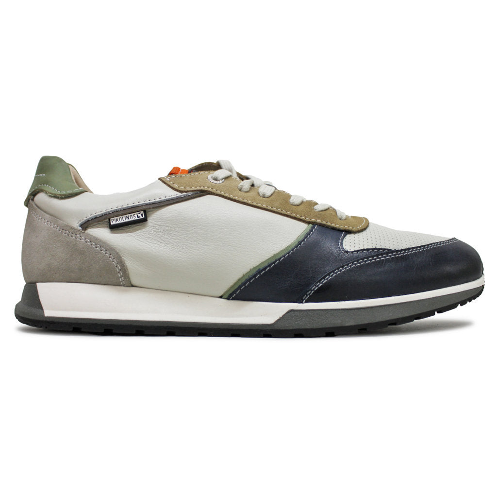 Pikolinos Cambil M5N-6111 Leather Mens Trainers#color_blue