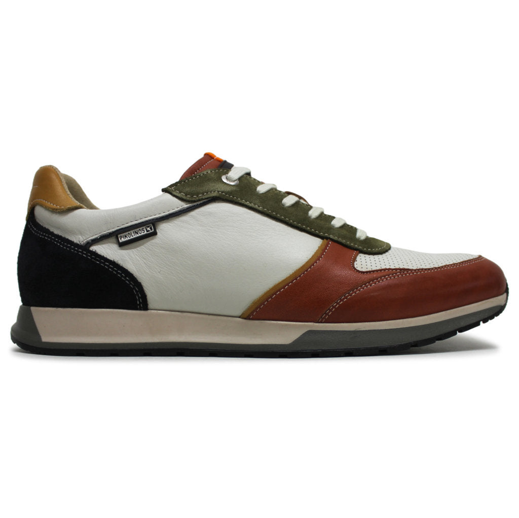 Pikolinos Cambil M5N-6111 Leather Mens Trainers#color_brick