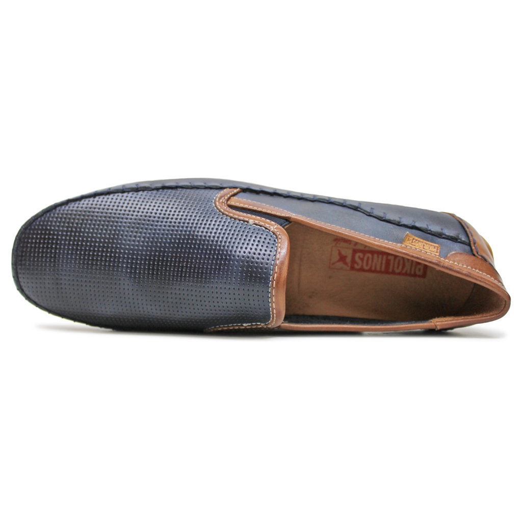 Pikolinos Conil M1S-3193 Leather Mens Shoes#color_blue