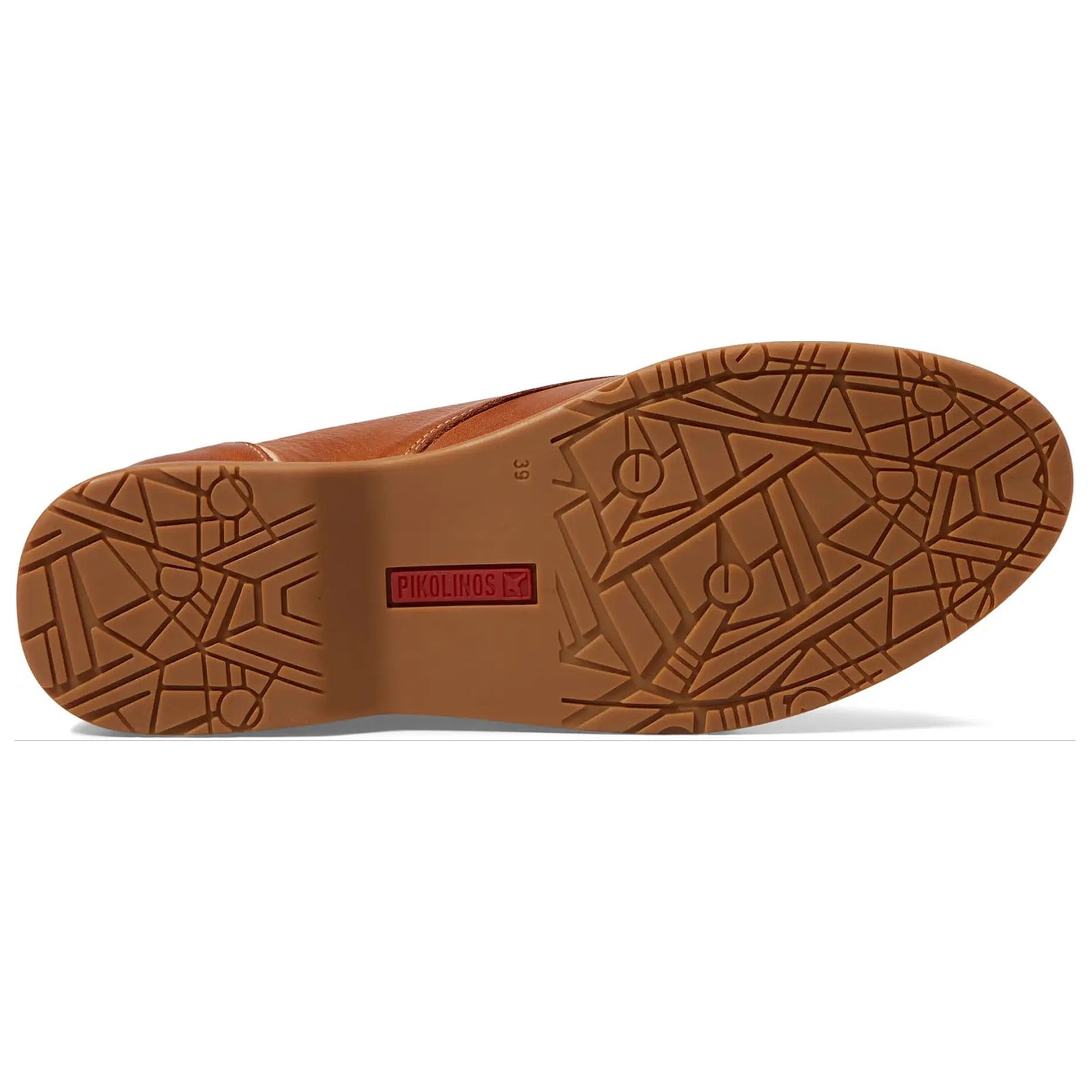 Pikolinos Gandia W2Y-4787 Leather Womens Shoes#color_brandy