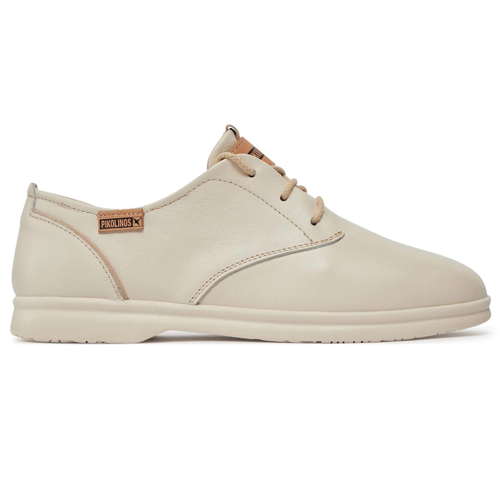 Pikolinos Gandia W2Y-4787 Leather Womens Shoes#color_nata