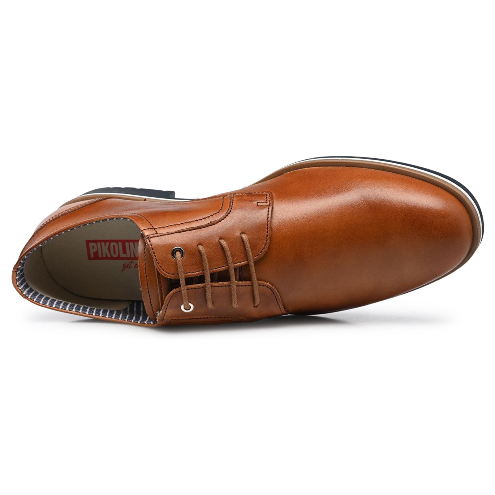 Pikolinos Leon M4V-4130 Leather Mens Shoes#color_brandy