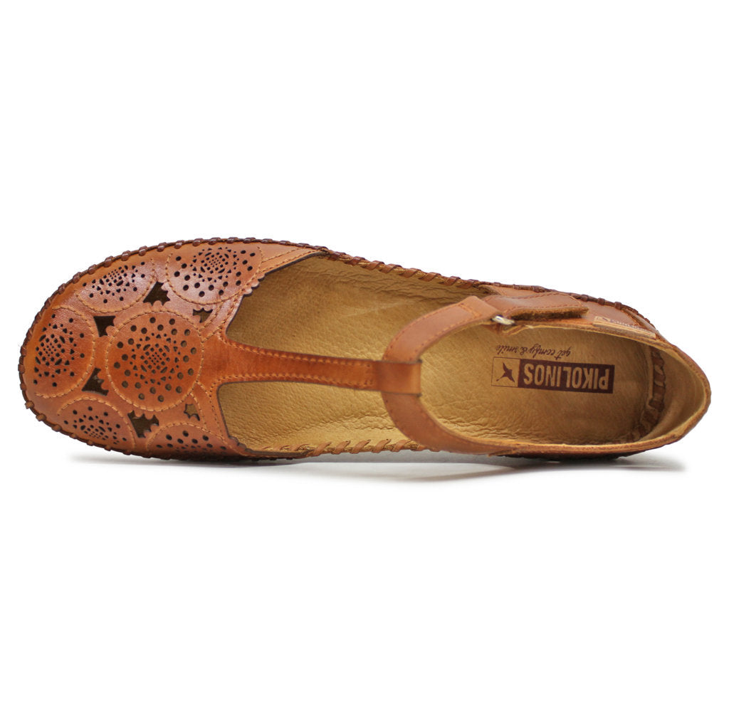 Pikolinos P. Vallarta 655-0734 Leather Womens Sandals#color_brandy
