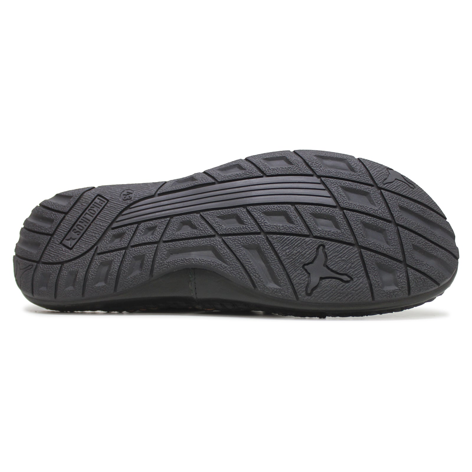 Tarifa Leather Men's Open Back Sandals#color_black