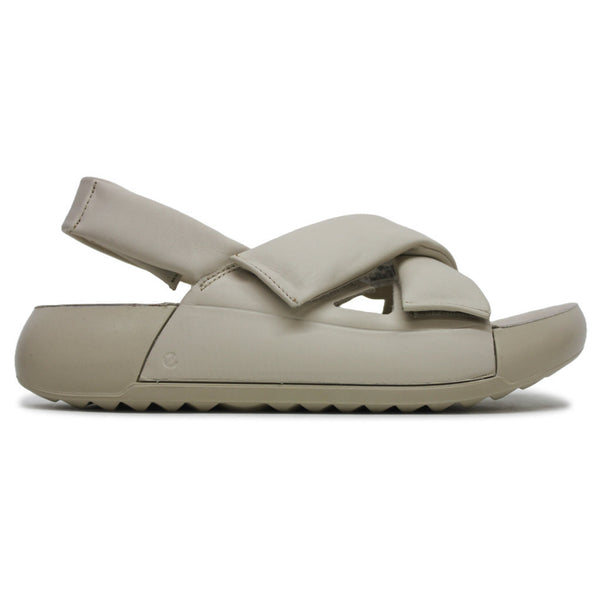 Ecco Womens Sandals Cozmo PF 206653 Casual Hook-And-Loop Slingback Lea