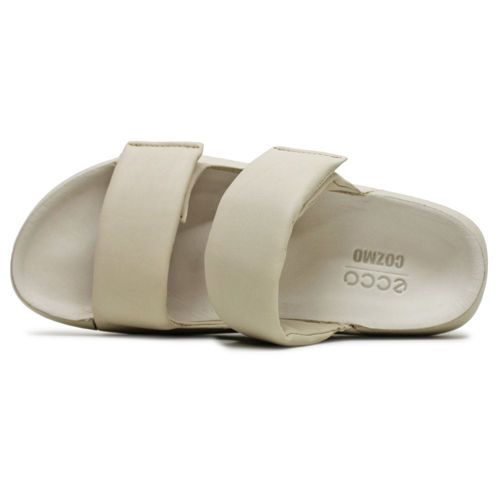 Ecco Cozmo PF 206663 Leather Womens Sandals#color_limestone