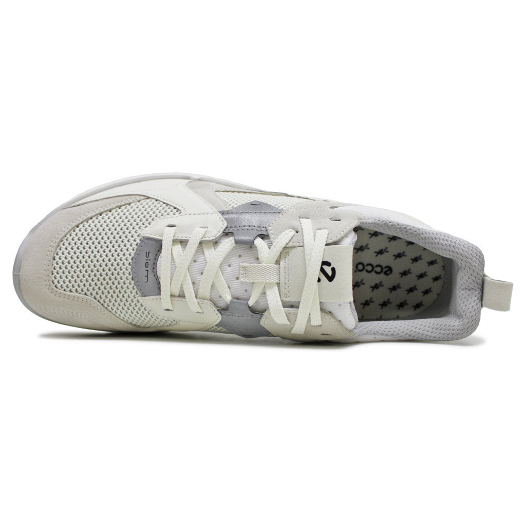 Ecco Biom 2.2 830774 Leather Textile Mens Trainers#color_shadow white