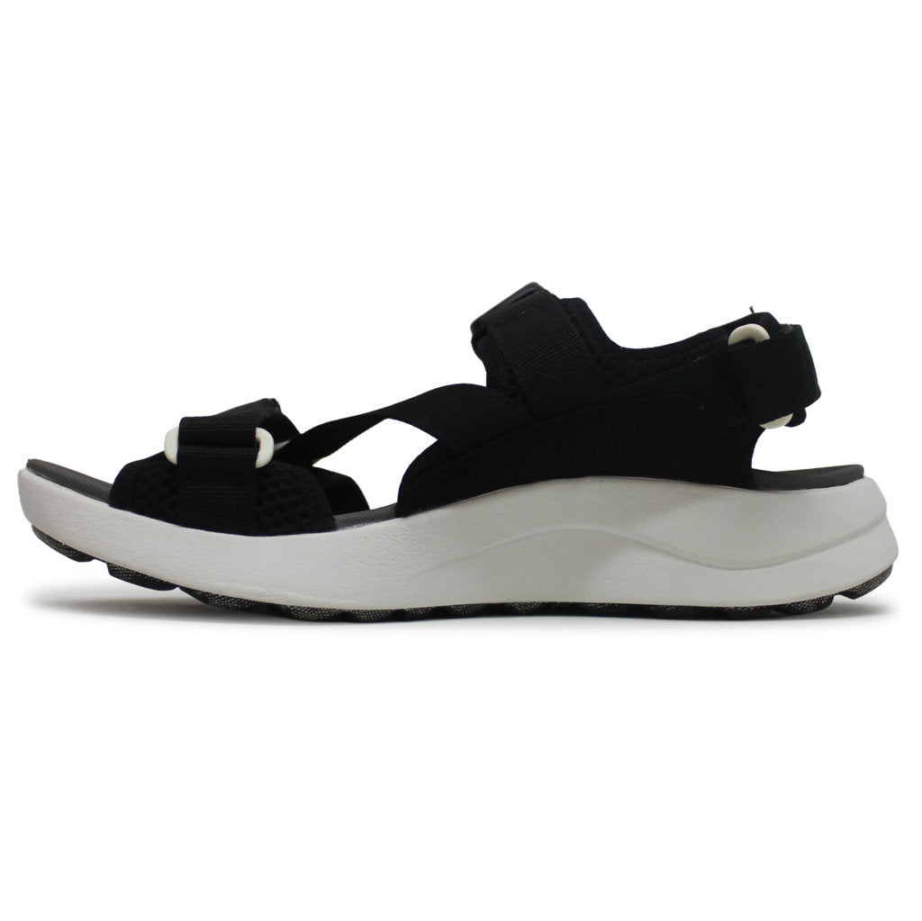 Keen Elle Sport Backstrap Synthetic Textile Womens Sandals#color_black steel grey