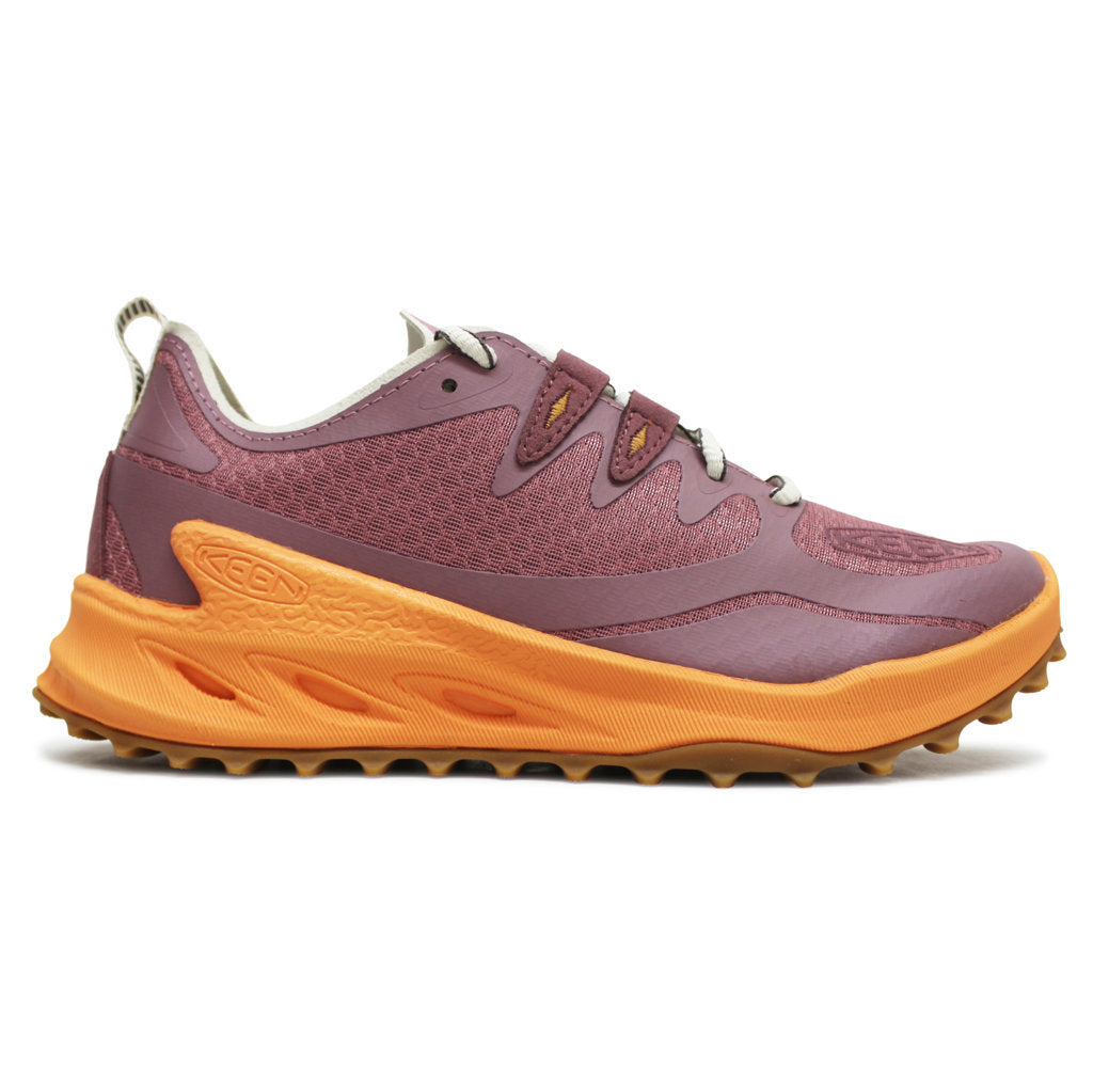 Keen Zionic Speed Textile Synthetic Womens Trainers#color_nostalgia rose tangerine