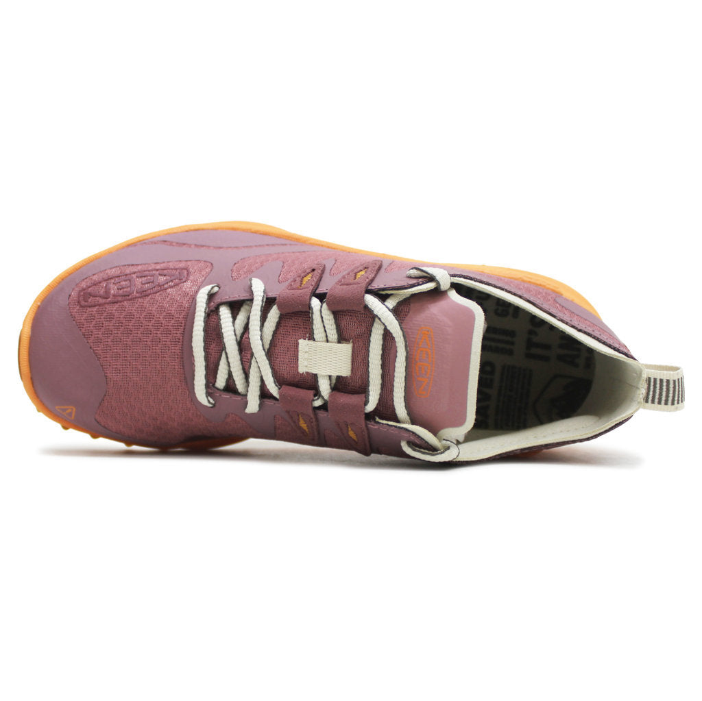 Keen Zionic Speed Textile Synthetic Womens Trainers#color_nostalgia rose tangerine