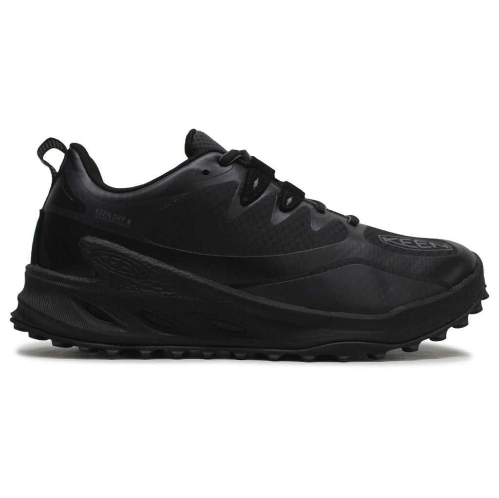 Keen Zionic WP Textile Synthetic Womens Trainers#color_black black