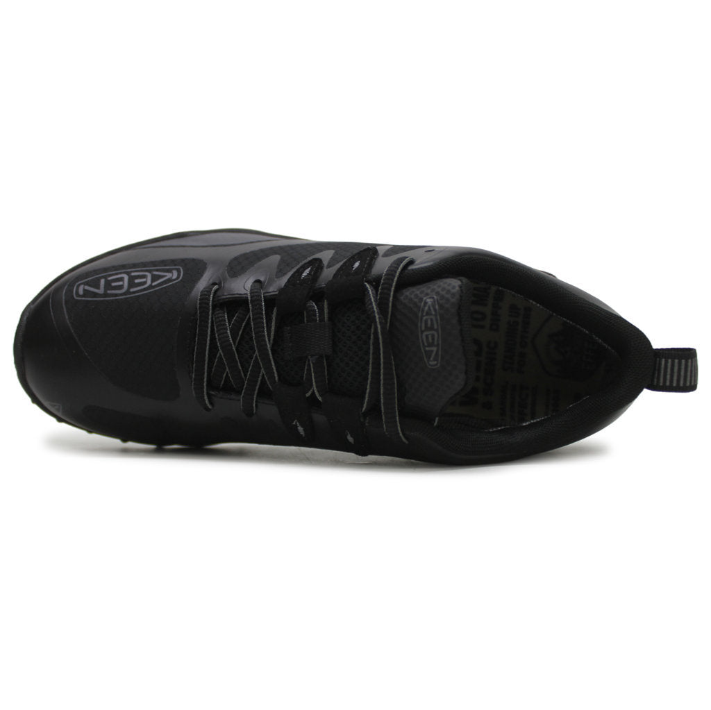 Keen Zionic WP Textile Synthetic Womens Trainers#color_black black