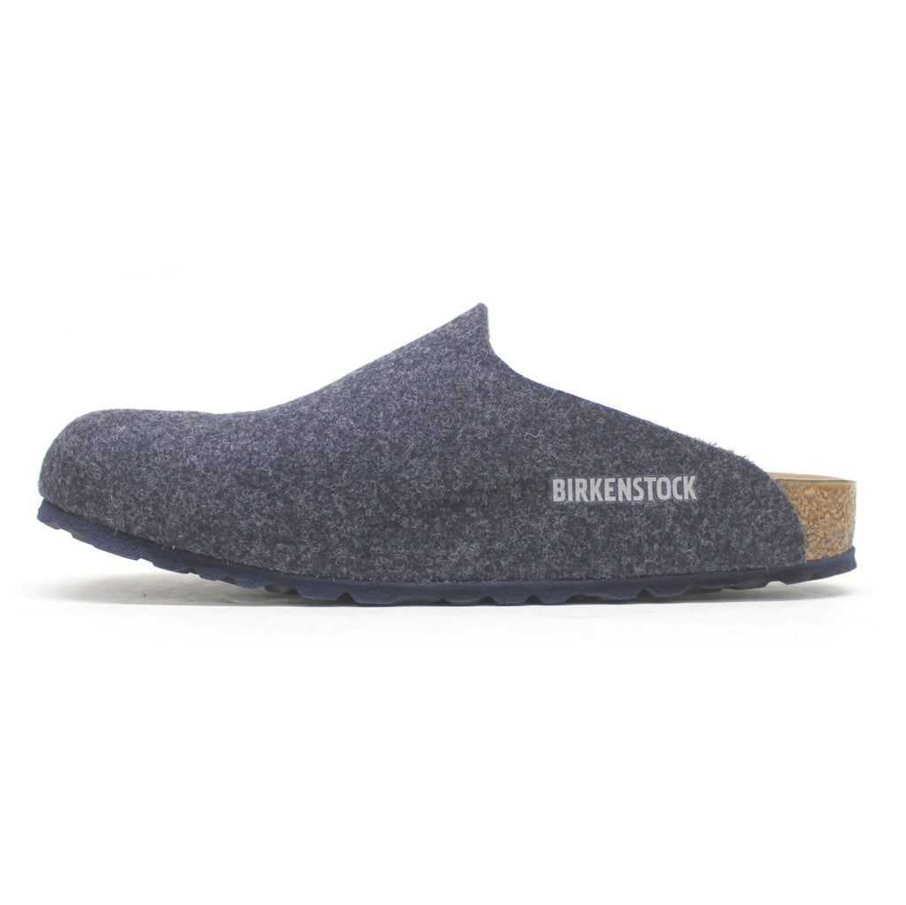 Birkenstock Amsterdam BS Wool Unisex Sandals#color_navy