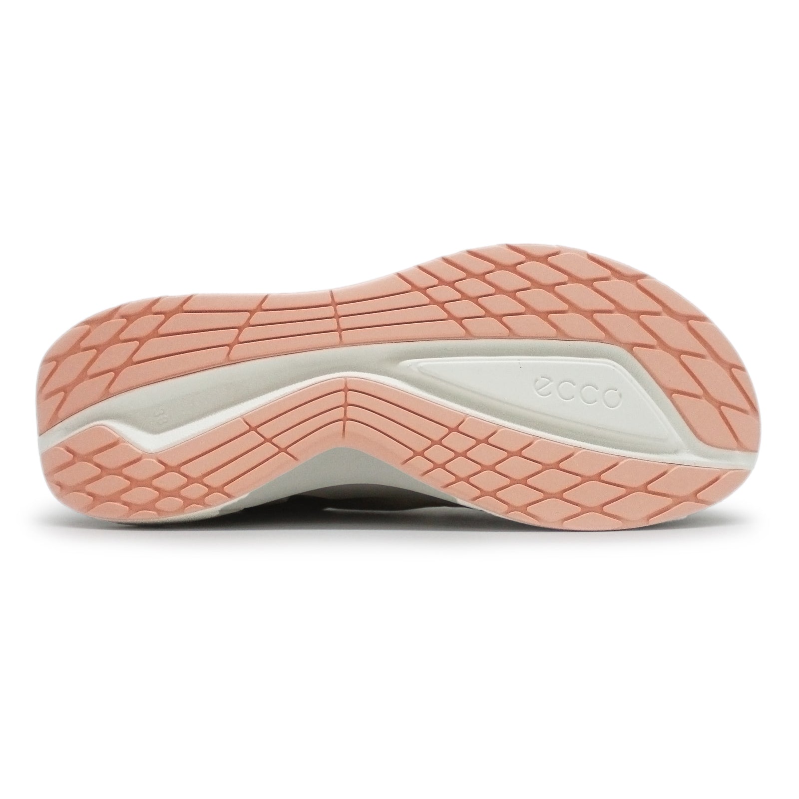 Ecco Biom 2.2 830763 Full Grain Leather Womens Trainers#color_limestone