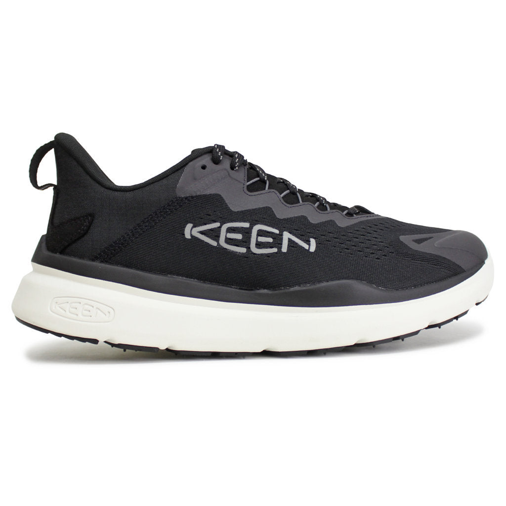 Keen WK450 Textile Synthetic Mens Trainers#color_black star white