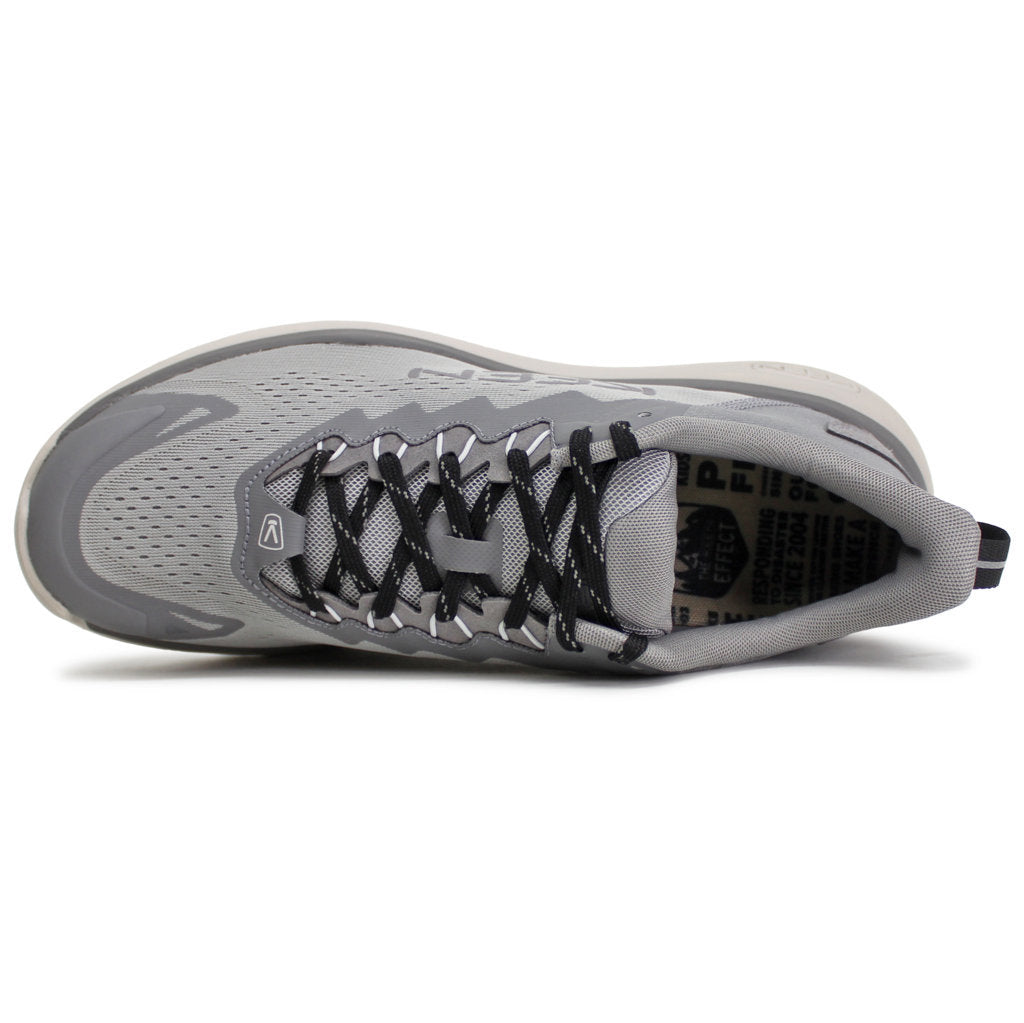 Keen WK450 Textile Synthetic Mens Trainers#color_alloy steel grey