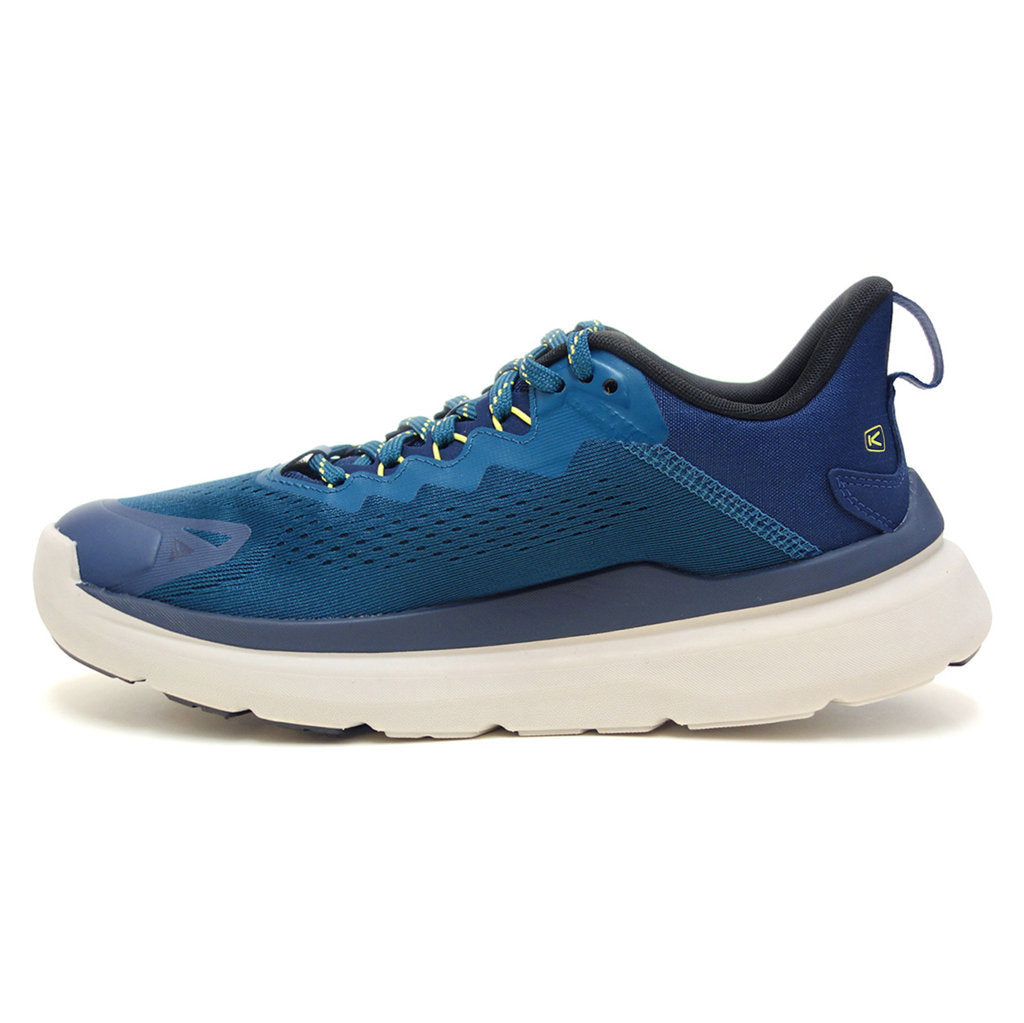 Keen WK450 Textile Synthetic Mens Trainers#color_legion blue evening primrose