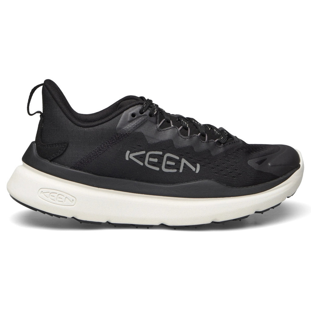Keen WK450 Textile Synthetic Womens Trainers#color_black star white