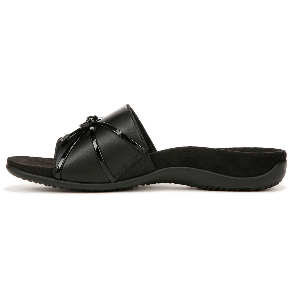 Vionic Bella Slide Synthetic Womens Sandals#color_black