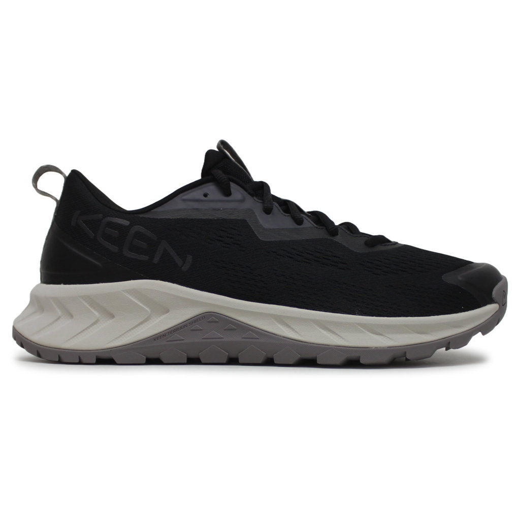 Keen Versacore Speed Textile Synthetic Mens Trainers#color_black steel grey