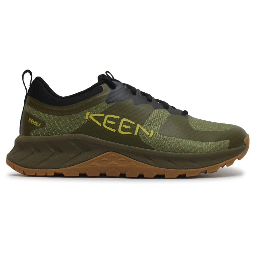 Keen Versacore WP Textile Synthetic Mens Trainers#color_dark olive antique moss