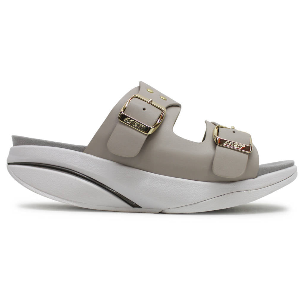 MBT Liki Leather Womens Sandals#color_taupe