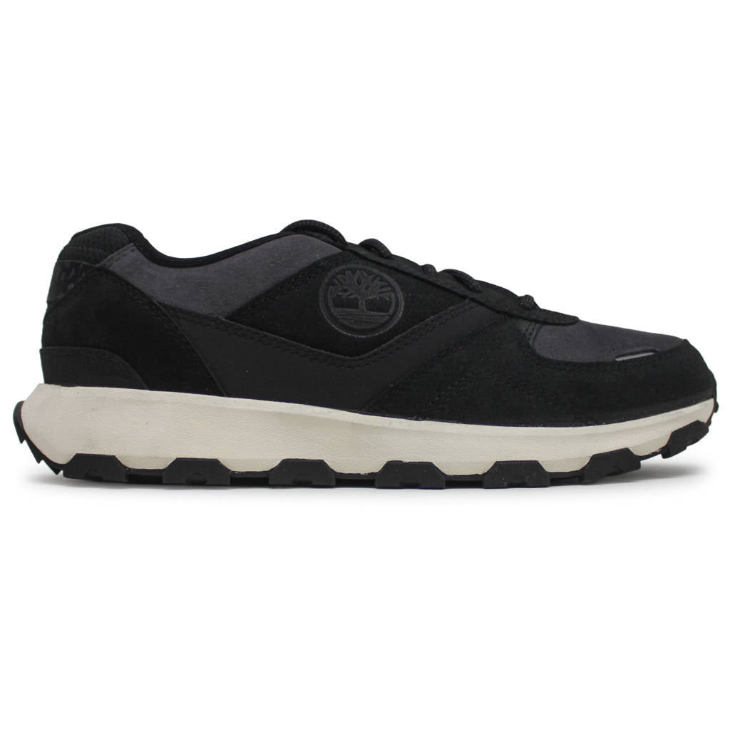 Timberland Winsor Park Oxford Nubuck Leather Mens Trainers#color_black